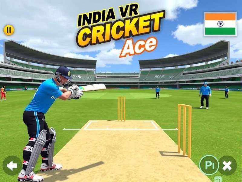India VR Cricket Ace Gameplay